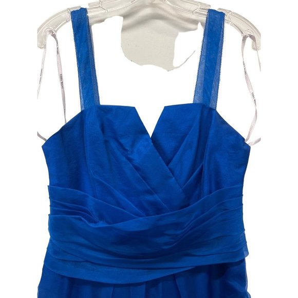 Vera Wang Designer Dress Maids Collection Royal Electric Blue - Picture 4 of 9